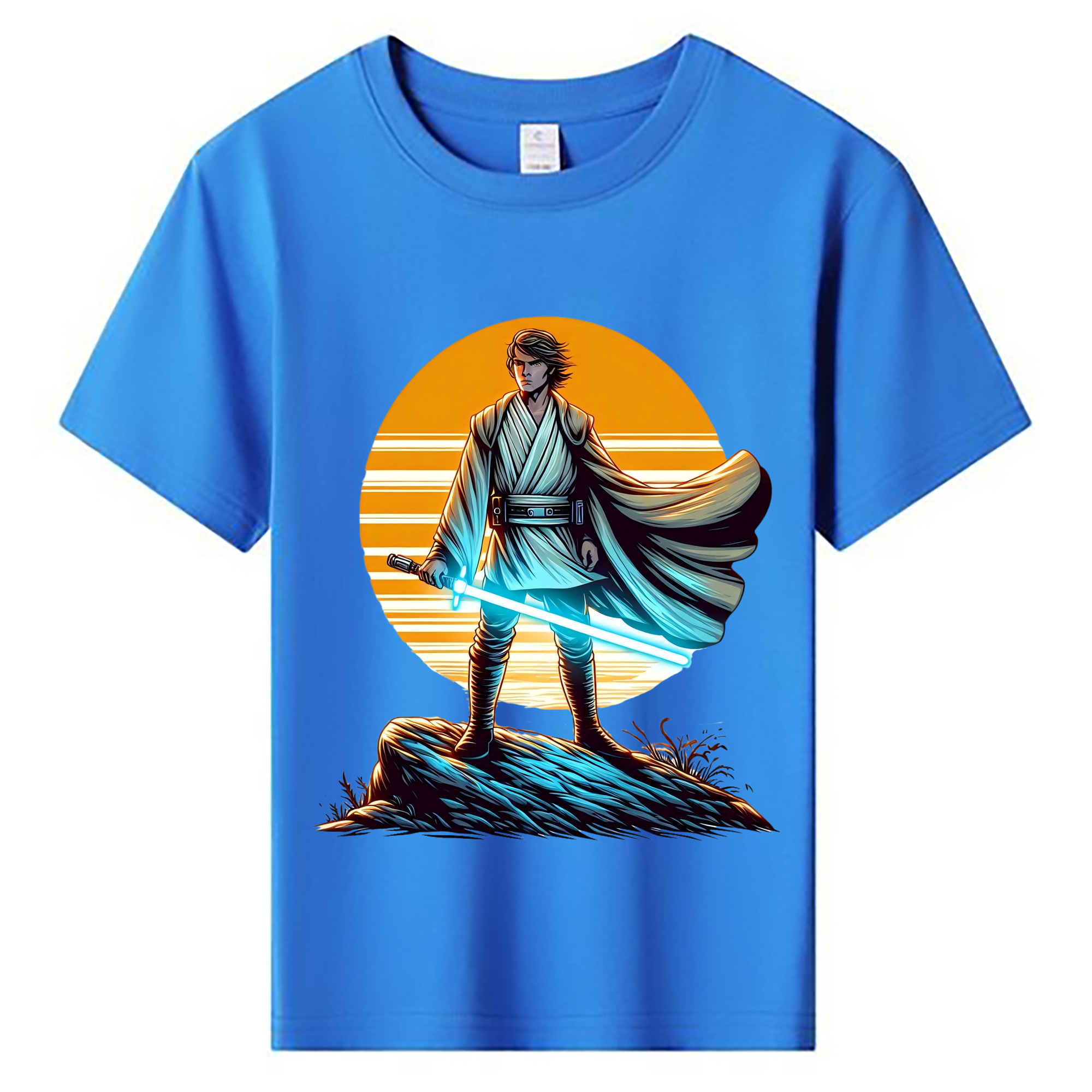 （画像用） スター・ウォーズ Star Wars 綿100％キッズTシャツ（フロントプリント）